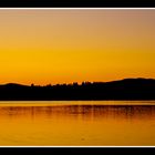 Bannwaldsee am abend