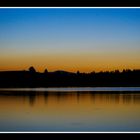 Bannwaldsee spät am abend