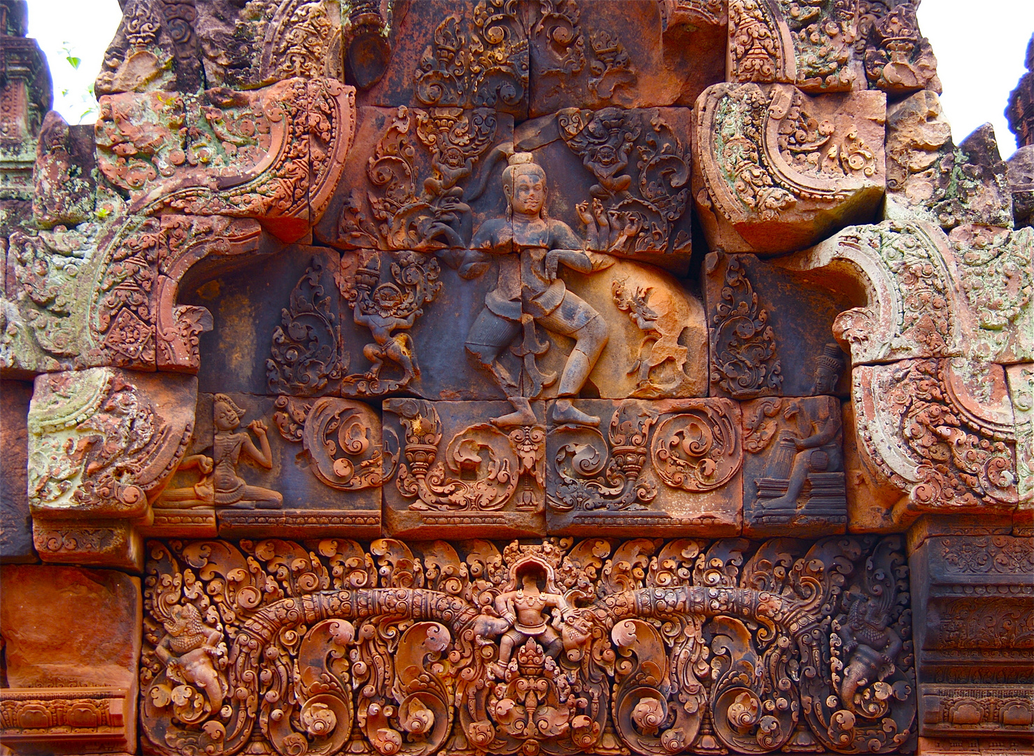 bantea srey, detail, cambodia 2010 III