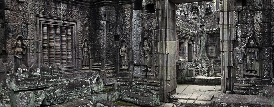 Banteay Kdei Tempel, Angkor, Siem Reap, Kambodscha