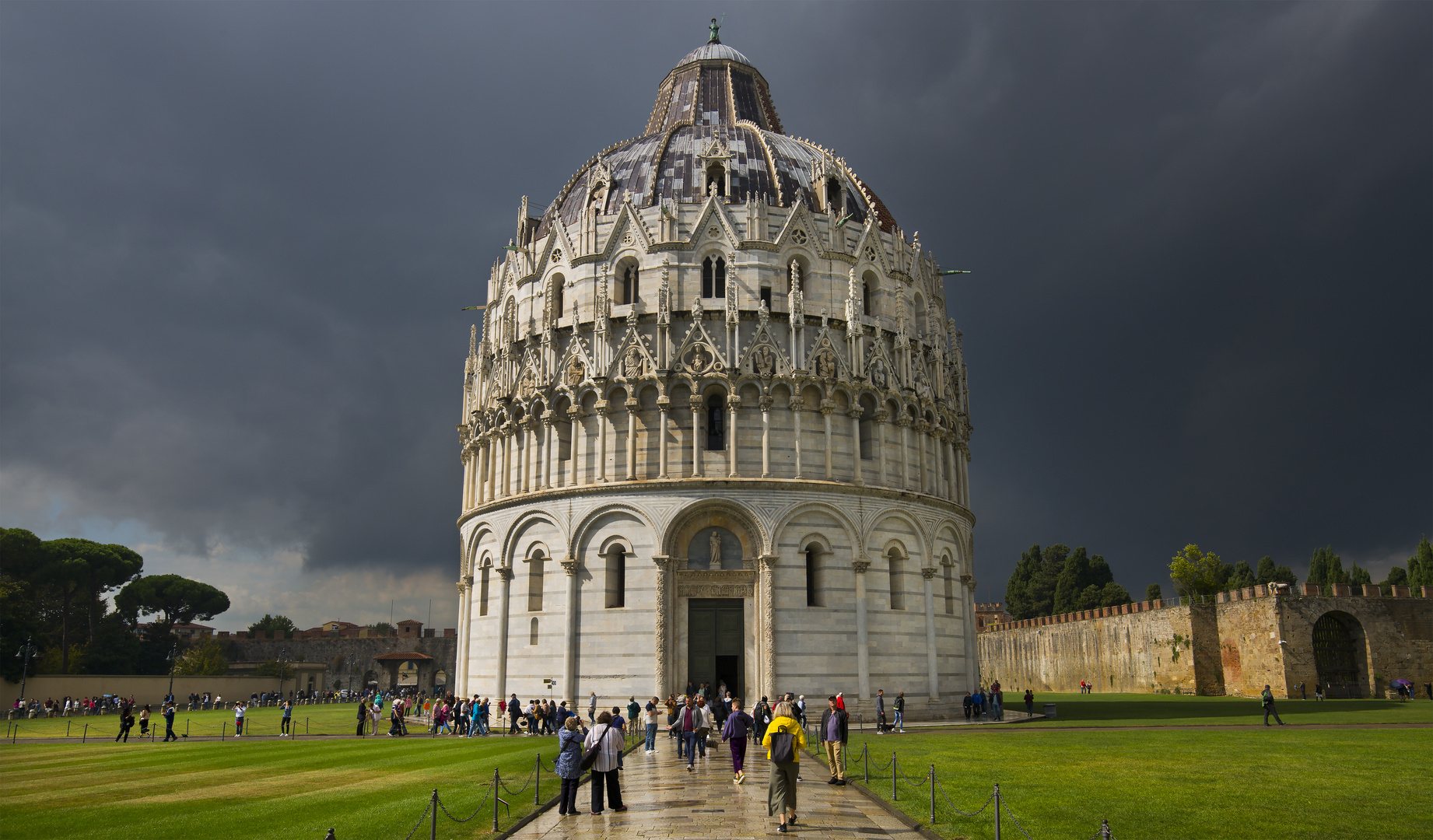 Baptisterium in Pisa