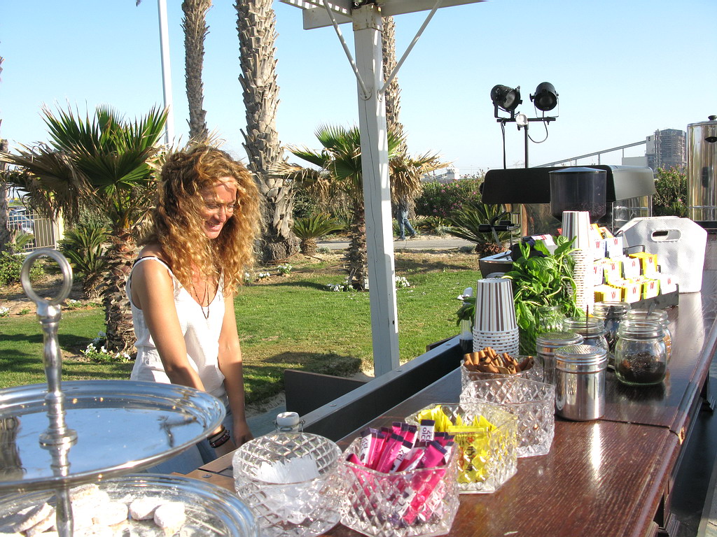 Bar at the wedding