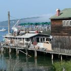 Bar Harbor, Besuch im Lobster -Restaurant, Amerik. Nordostküste