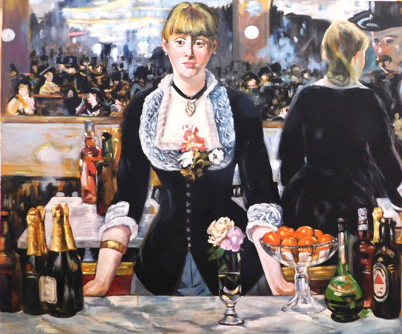 Bar in den Folies Bergeré, nach Eduard Manet