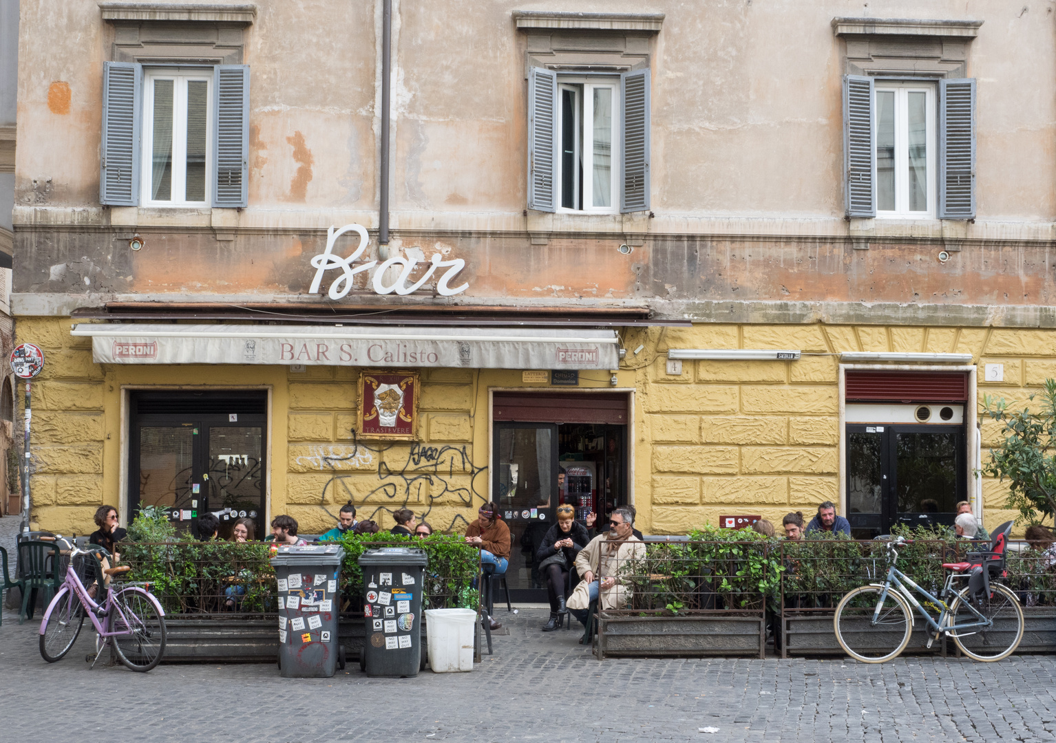 Bar S. Calisto, Trastevere