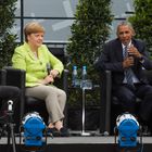 Barack Obama beim Kirchentag in Berlin