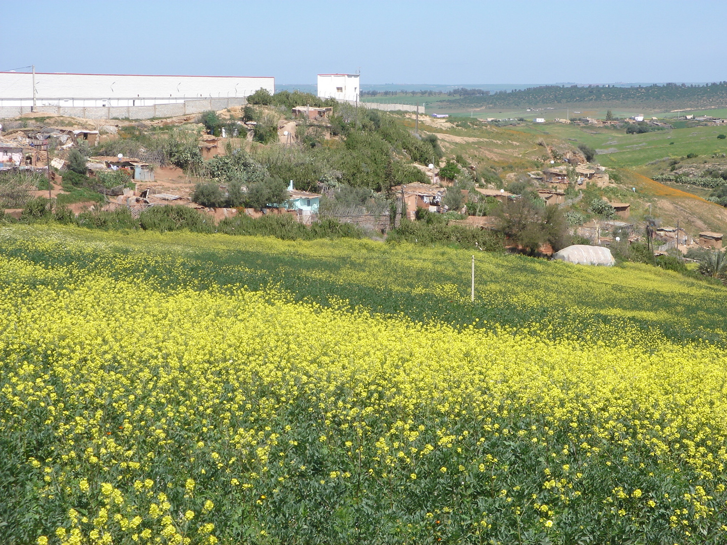 baraques des ouvriers