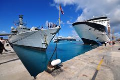 Barbados, die HMS Iron Duke, TUI Mein Schiff & Celebrity Cruise Constellation