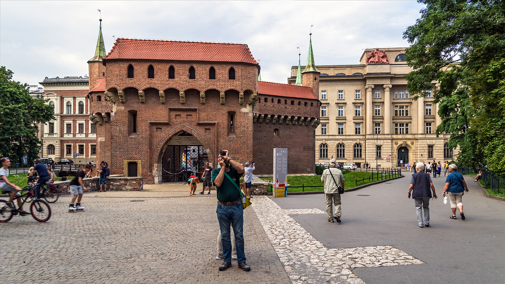 Barbakane, Krakau