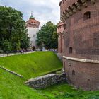 Barbakane mit Florianstor, Krakau