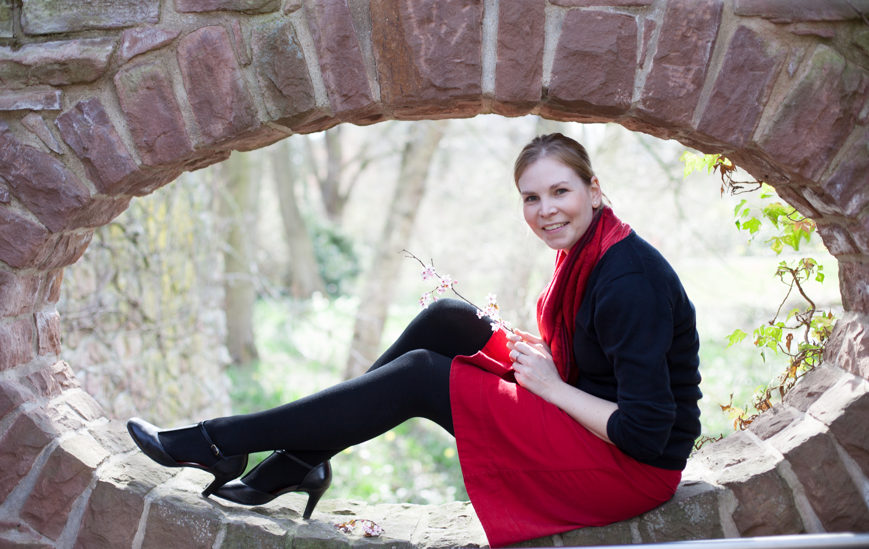 Barbara im Florapark in Köln