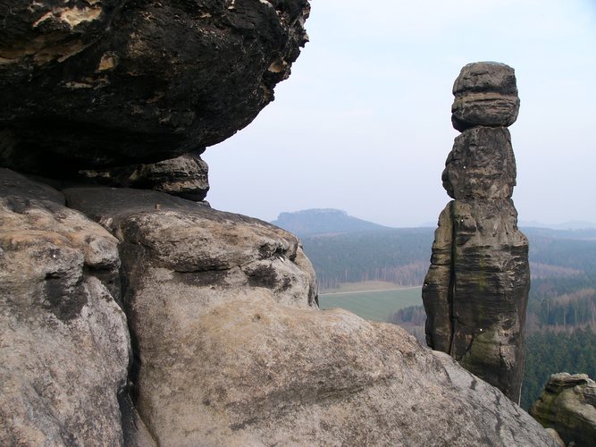 Barbarine am Pfaffenstein