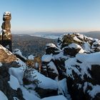 Barbarine am Pfaffenstein im Winter - Frohes Fest