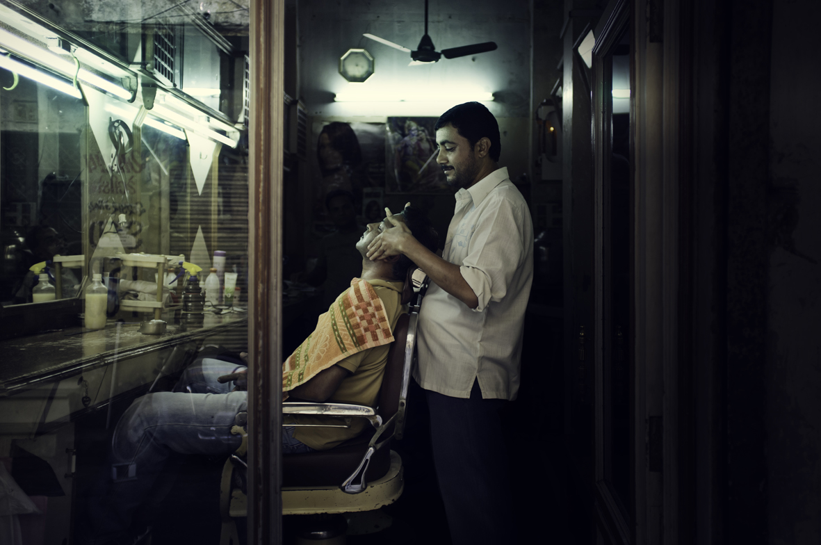 Barber in Ahmedabad, India