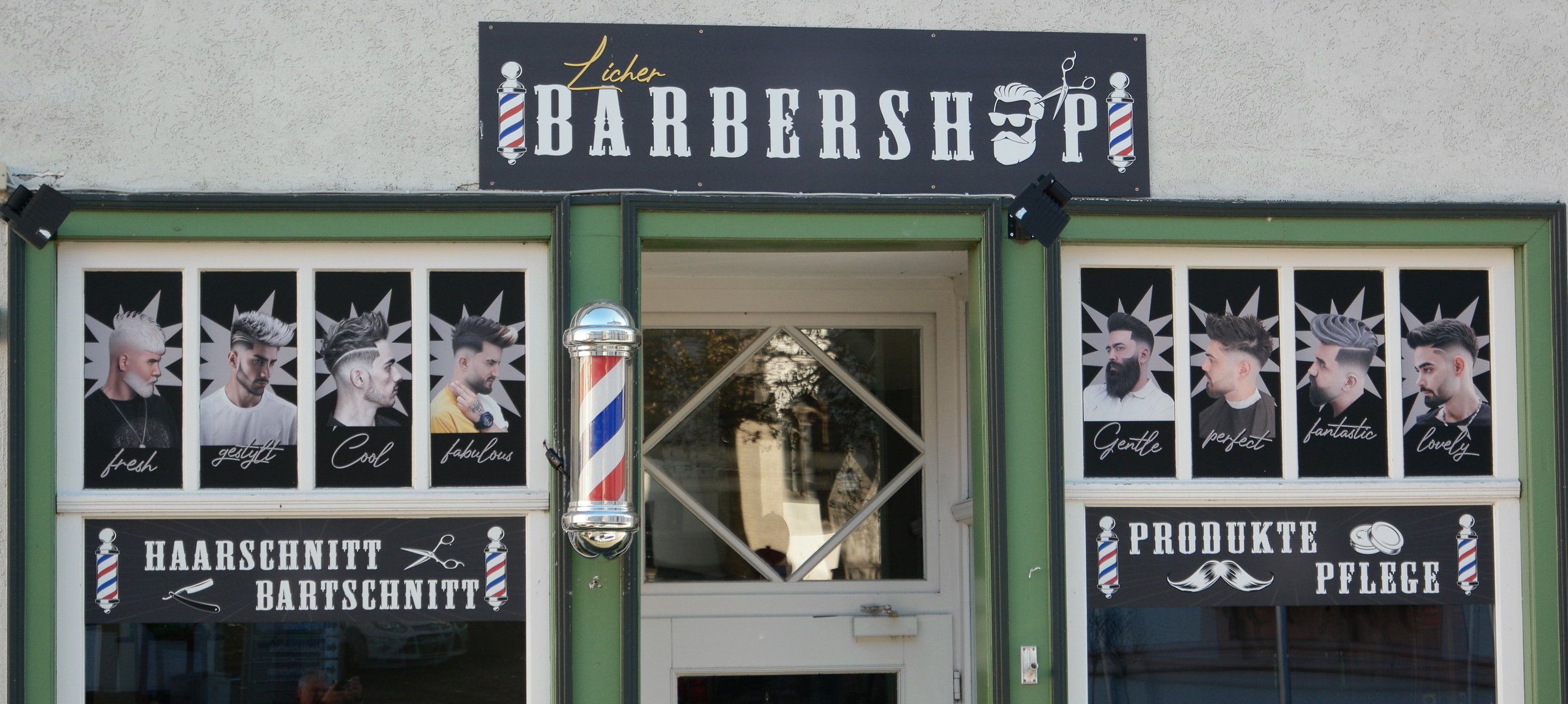 Barber Menu im Barbershop