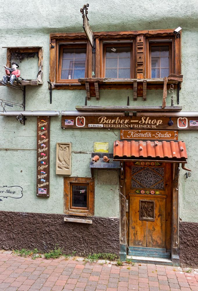 Barber Shop Damen U Herren Friseur In Eberbach Am Neckar Foto Bild Architektur Profanbauten Laden Bilder Auf Fotocommunity