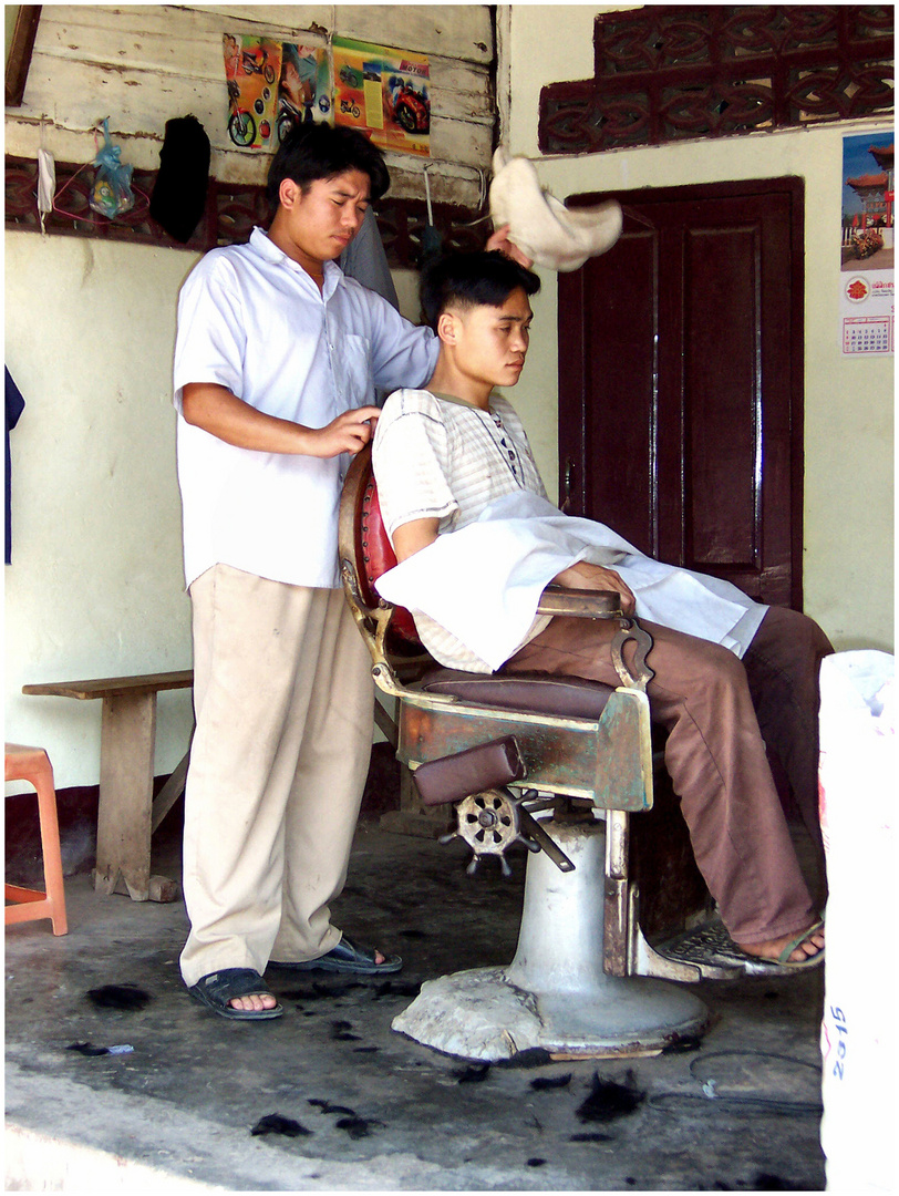 barber's in Luang Prabang