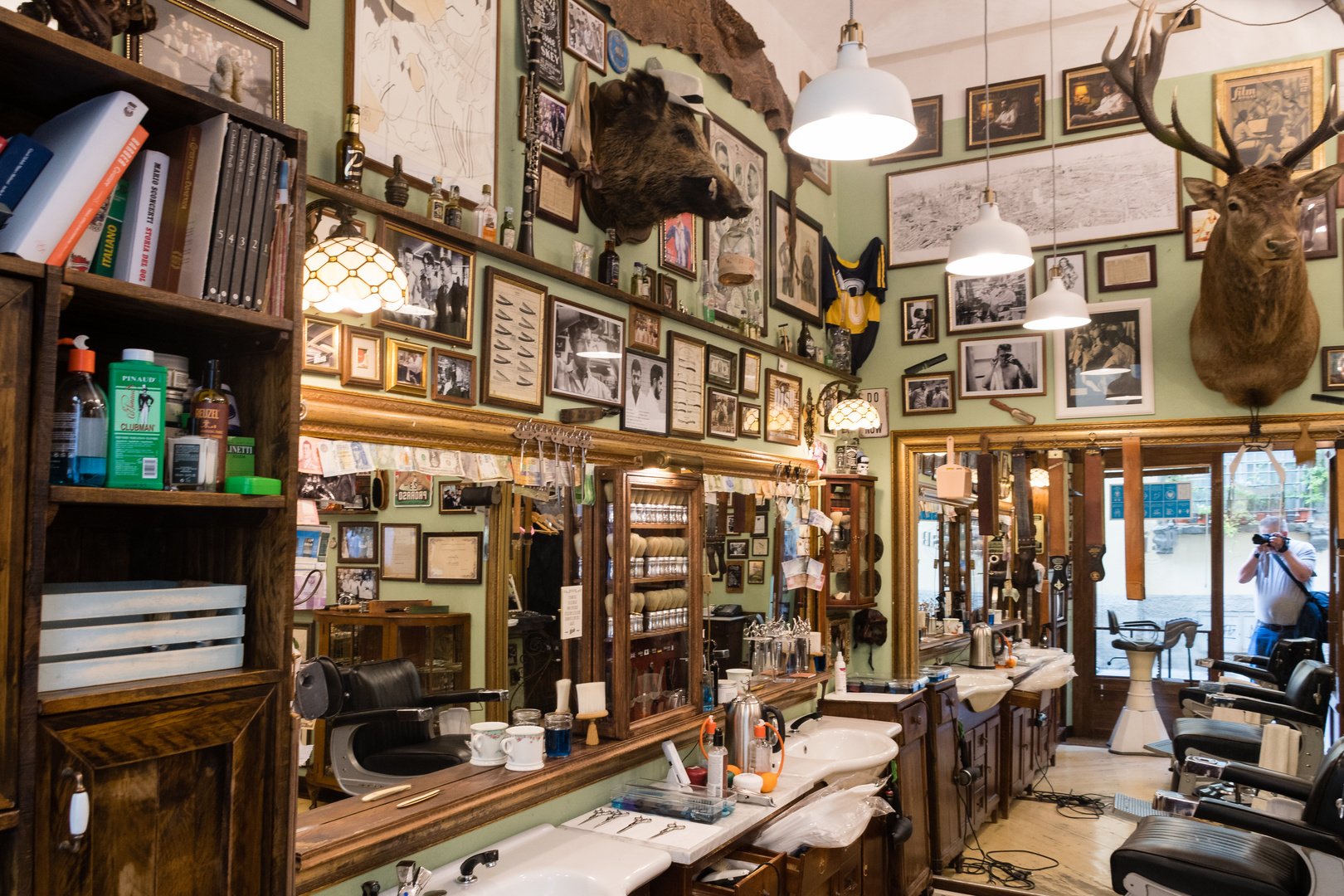 Barbershop in Lucca