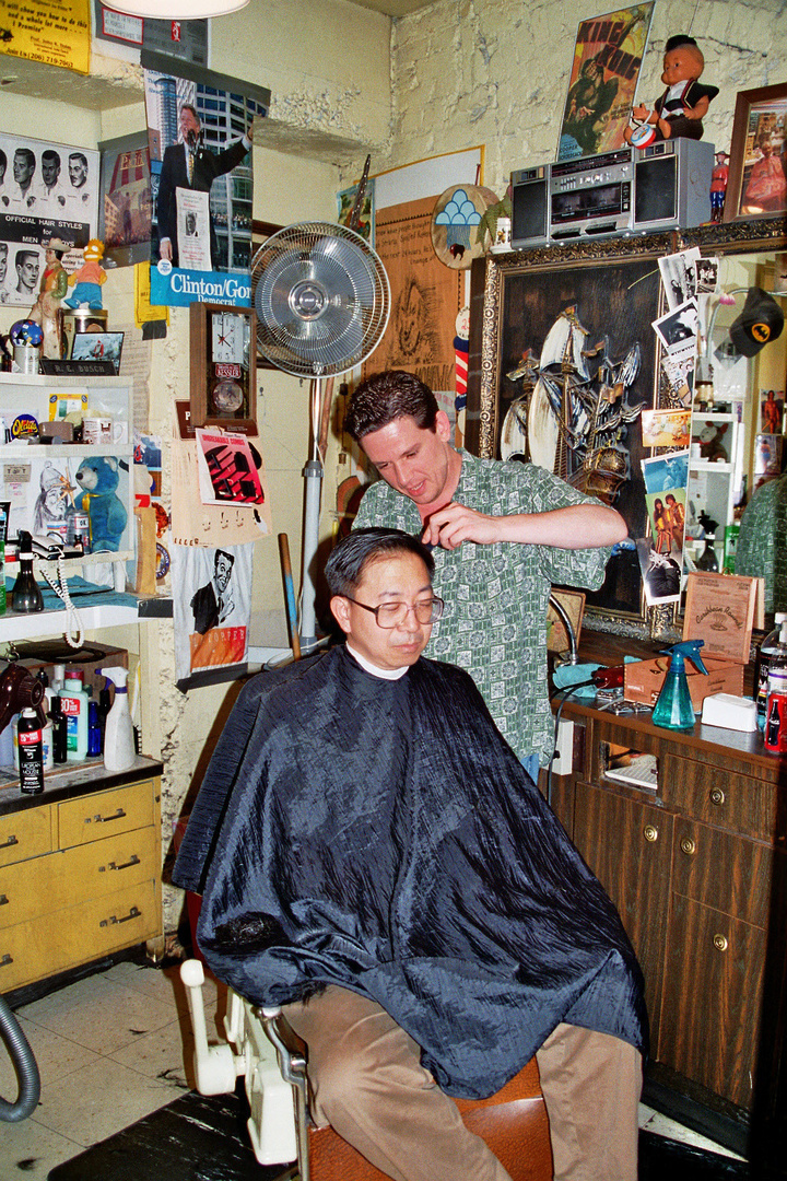 Barbershop Market Place Seattle/Washington 1996