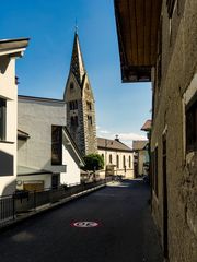 Barbian - Barbiano - Kirche im Dorf