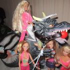 Barbie defeats Godzilla
