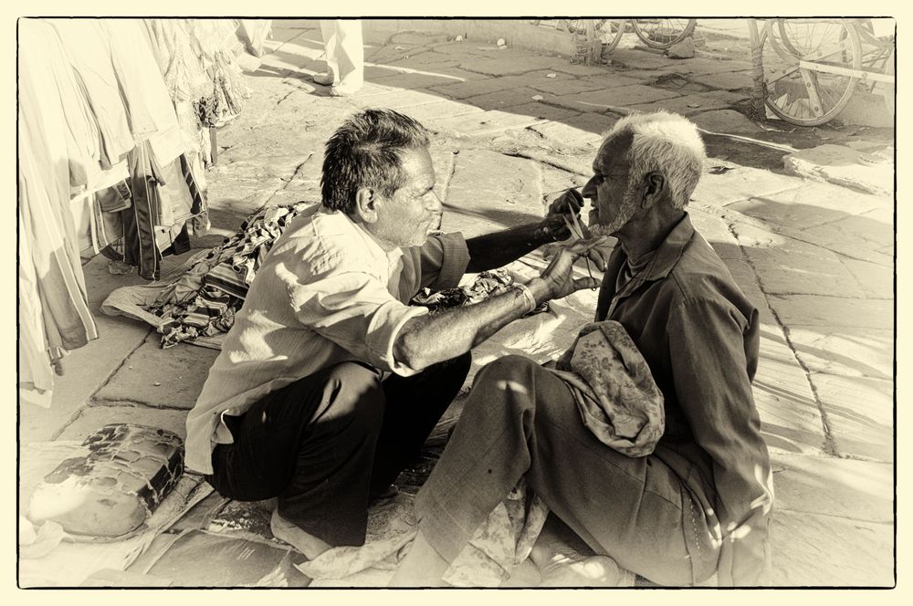 Barbier in Jodhpur