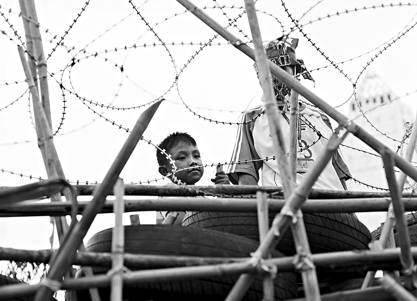 Barbwire in Bangkok