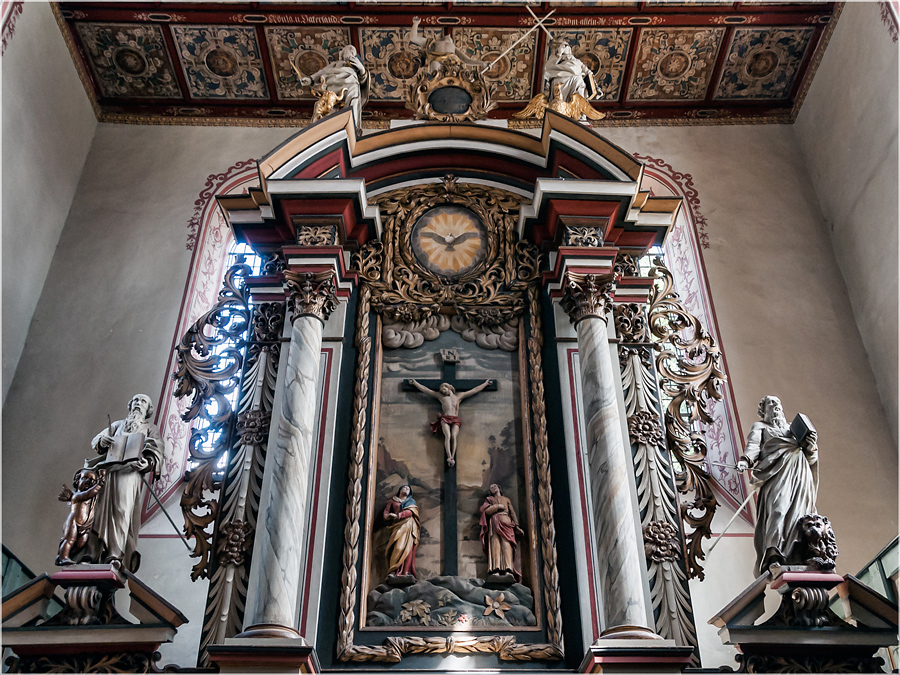 Barby, Altar in St. Marien