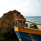 Barca a Porto Paglia (Sardegna)