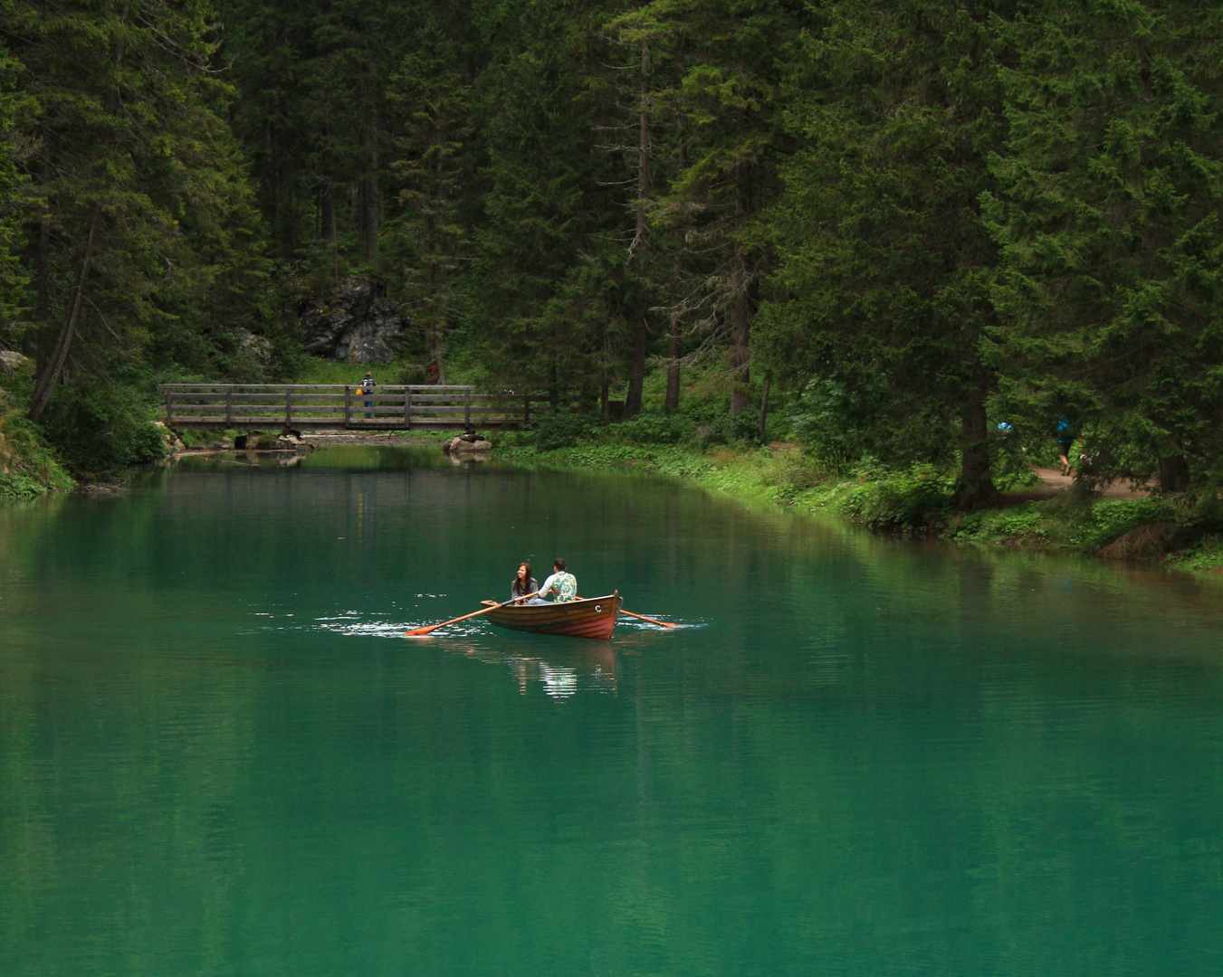 barca al lago