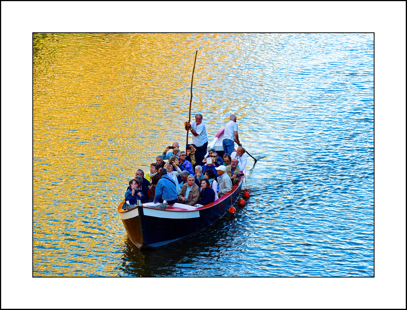 Barcaioli in Arno