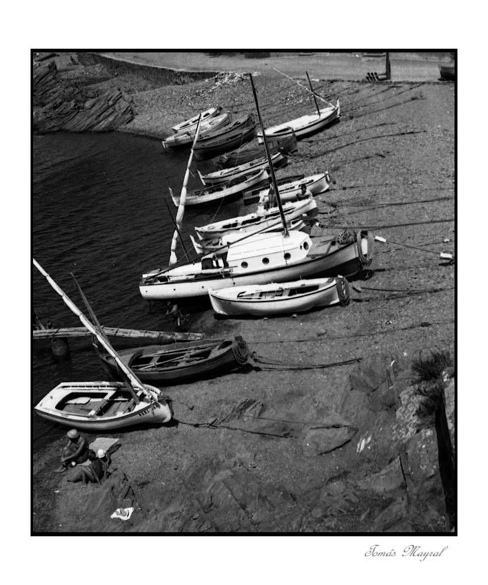 Barcas en Cadaqués