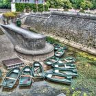 Barcas en el Castillo de Chenonceau