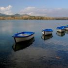 Barcas en el Llac de Banyoles