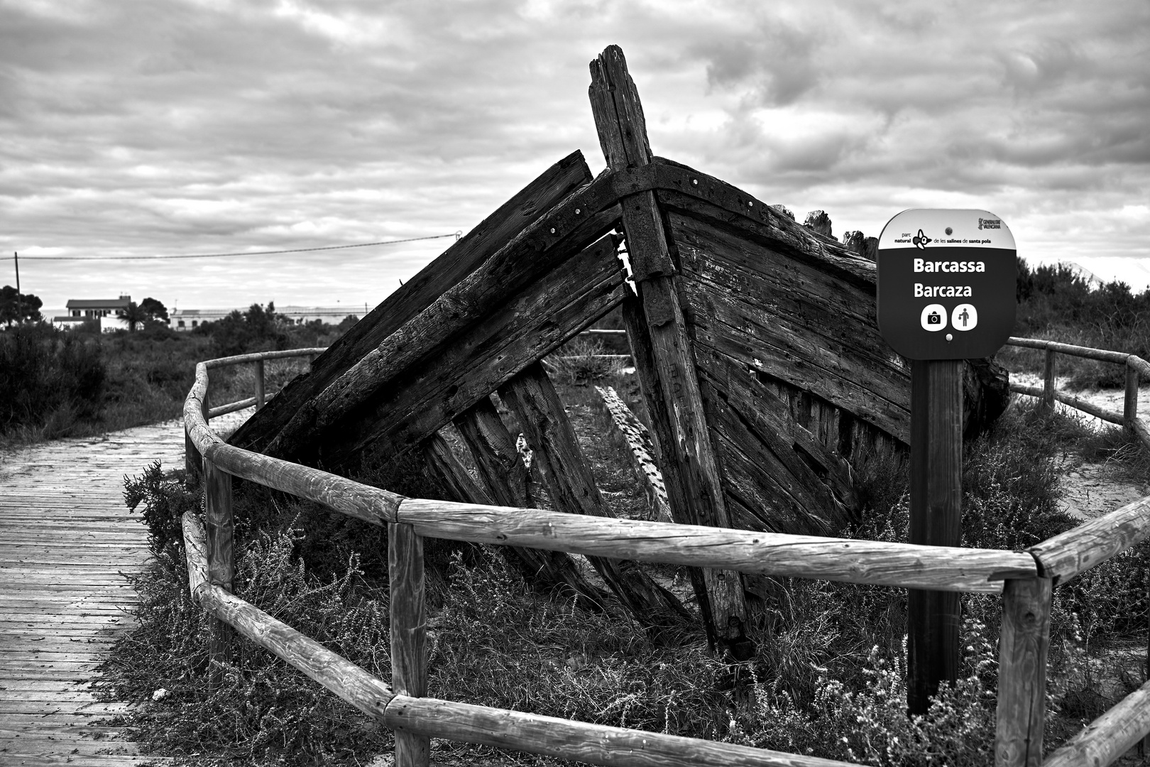 Barcassa - Monumento a la pesca.