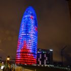 Barcellona by night torre Agbar