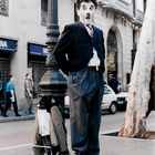 Barcellona - Ramblas - chaplin