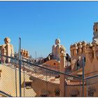 Barcelona 2013 - Auf dem Dach der Casa Milà