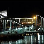 Barcelona 2013 - Rambla del Mar bei Nacht