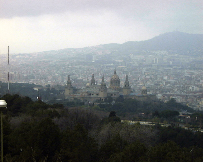 Barcelona am Morgen