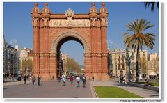 Barcelona, Arc de Triomf