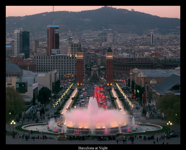 Barcelona at Night