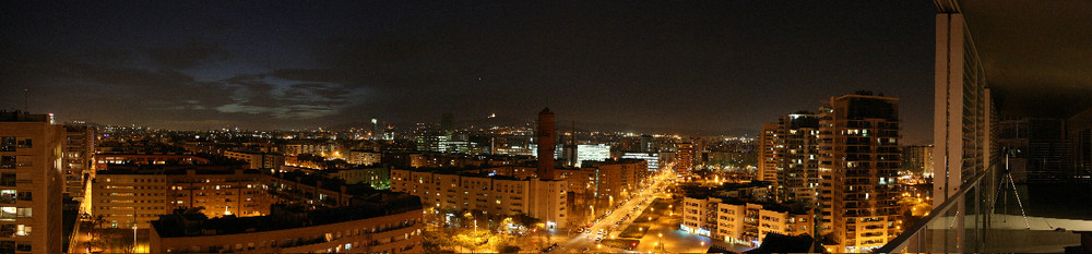 Barcelona at night