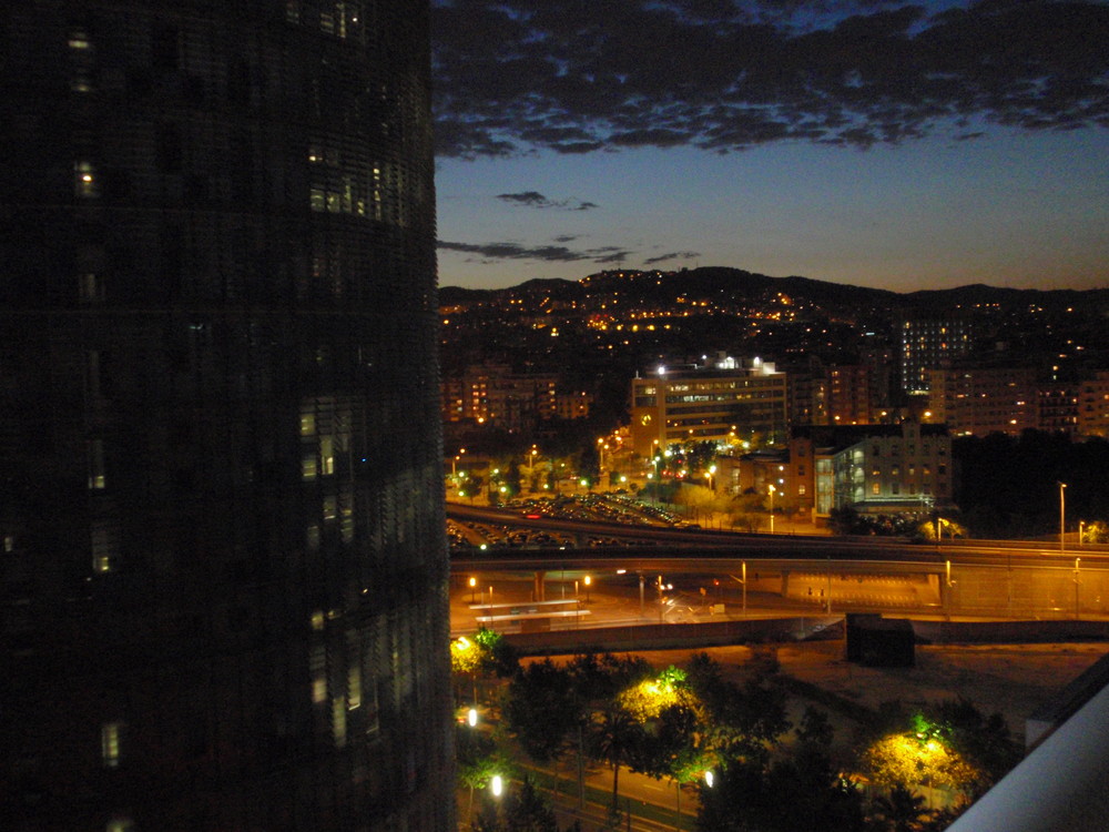 Barcelona at night