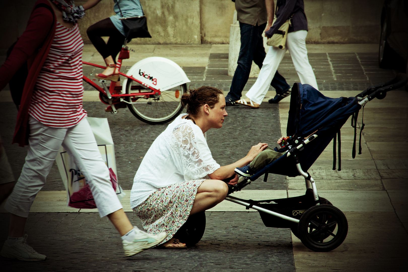 Barcelona auf der Straße