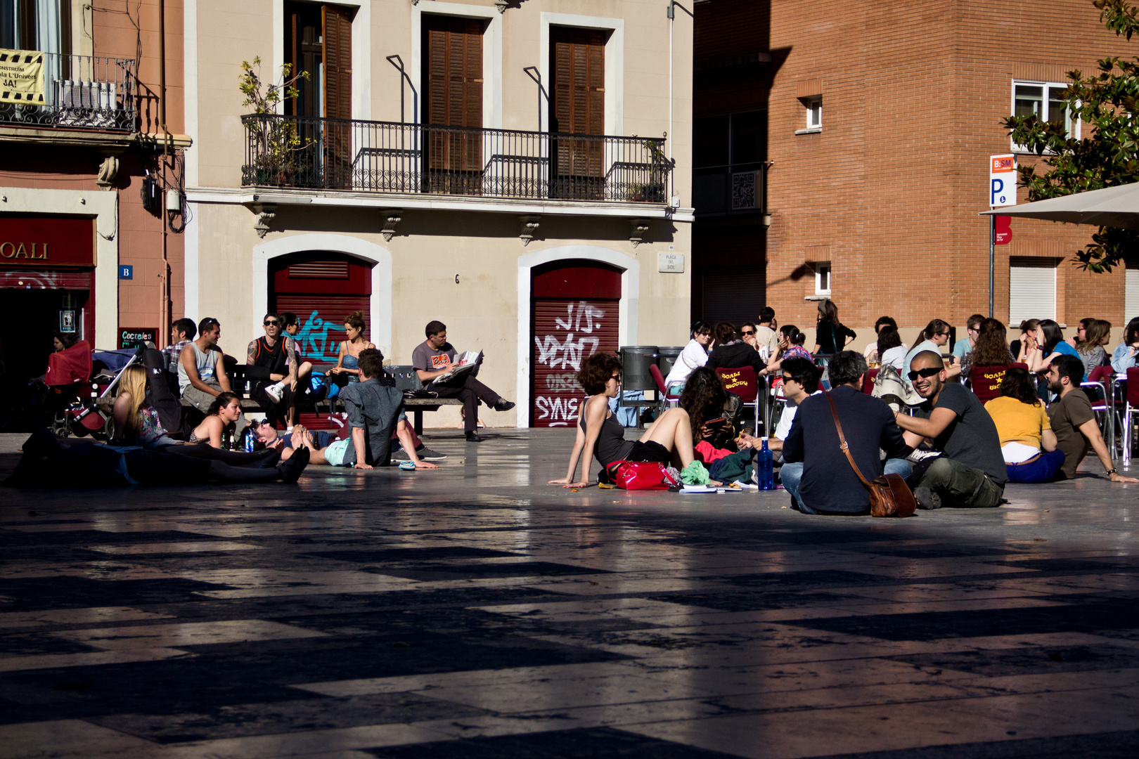 Barcelona auf der Straße