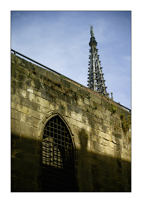 ...Barcelona ... ( Barri Gothic,detail )