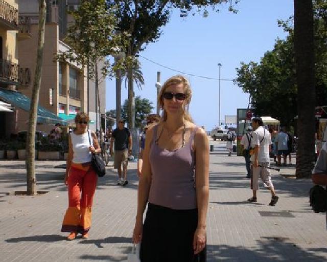 Barcelona Beach promenade