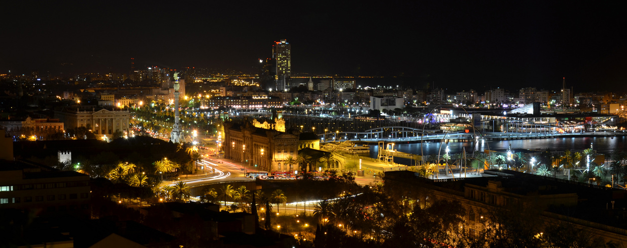 Barcelona bei Nacht