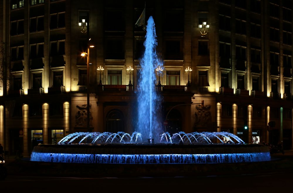 Barcelona bei Nacht